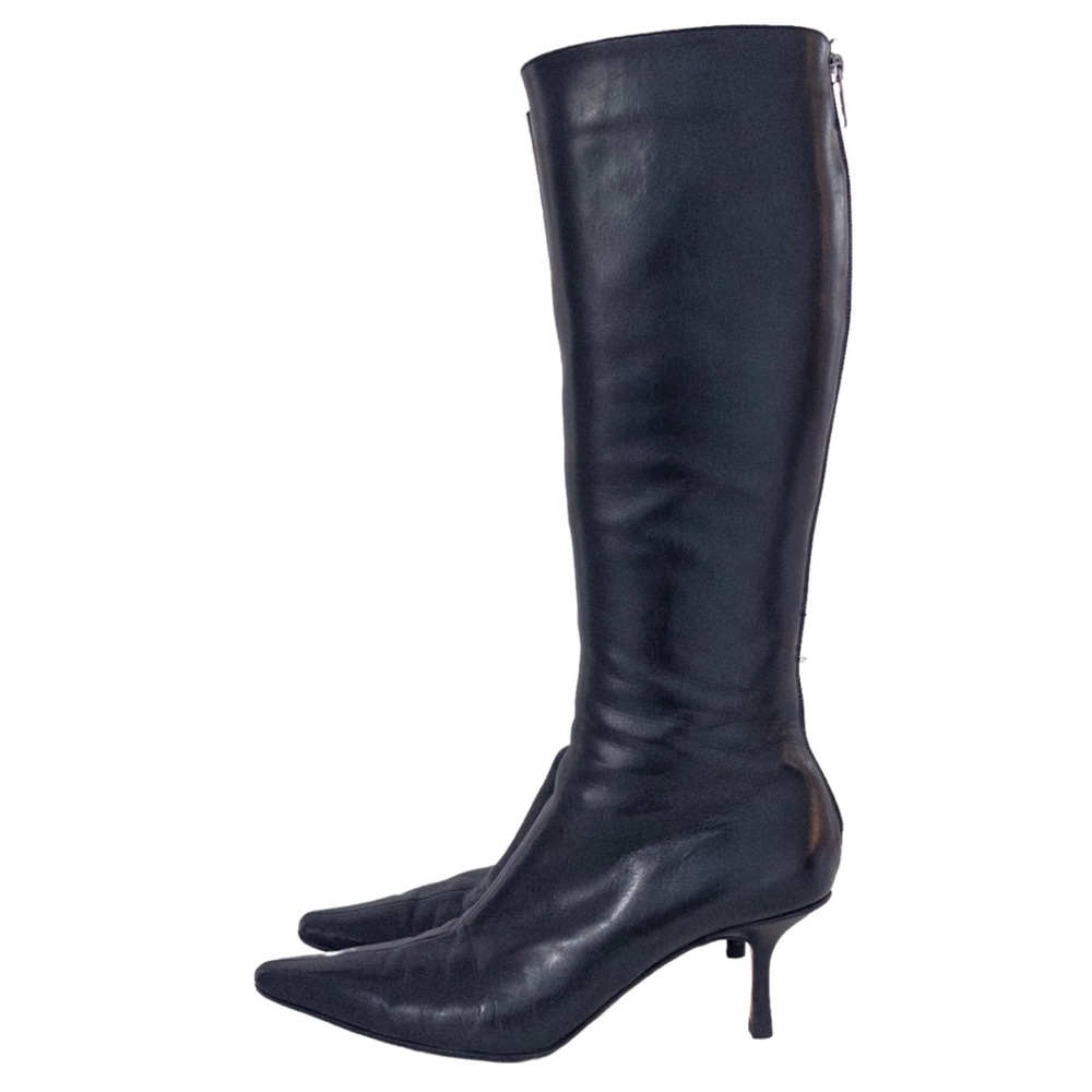 Jimmy Choo Black Heeled Boots